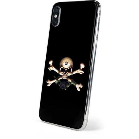 Alchemy Skull and Crossbones iPhone XS Skin