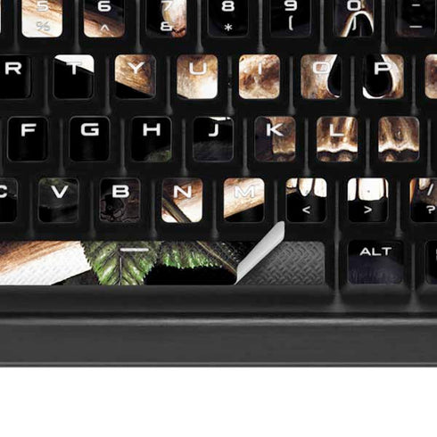 Alchemy Skull and Crossbones K95 RGB PLATINUM Mechanical Gaming Keyboard Skin