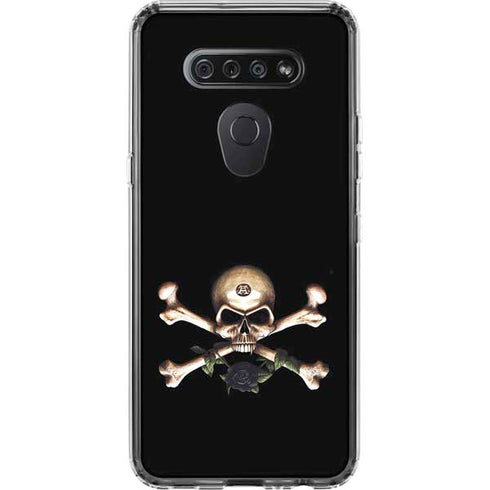Alchemy Skull and Crossbones LG K51/Q51 Clear Case