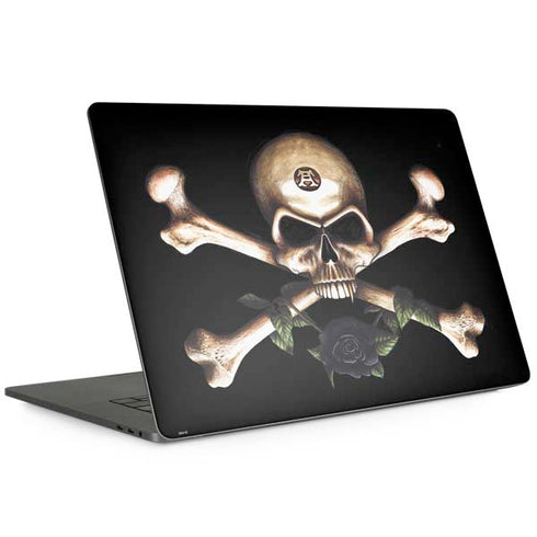 Alchemy Skull and Crossbones Apple MacBook Pro 15-inch Skin