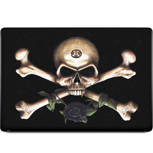 Alchemy Skull and Crossbones Apple MacBook Pro 15-inch Skin