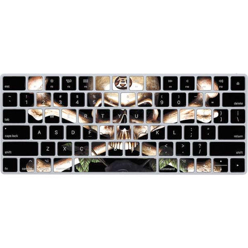 Alchemy Skull and Crossbones Magic Keyboard Skin