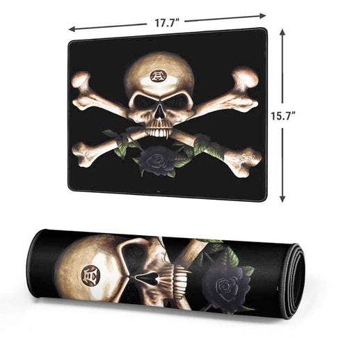 Alchemy Skull and Crossbones Gaming Mouse Pad