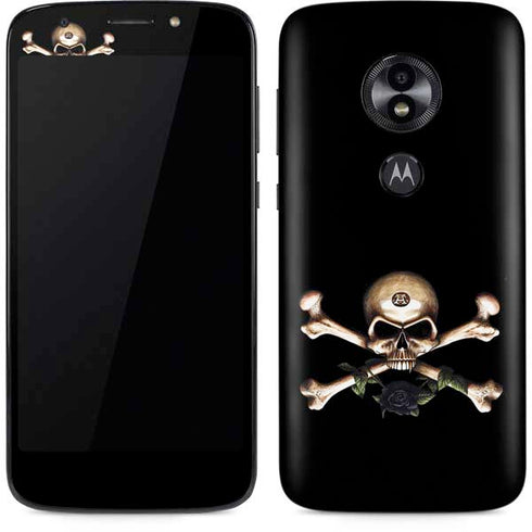 Alchemy Skull and Crossbones Moto E5 Play Skin