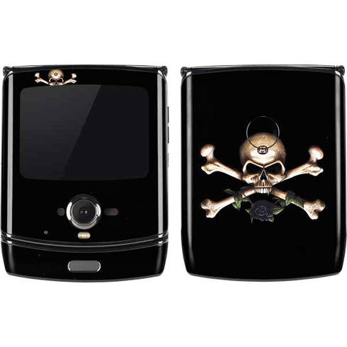 Alchemy Skull and Crossbones Motorola RAZR Skin