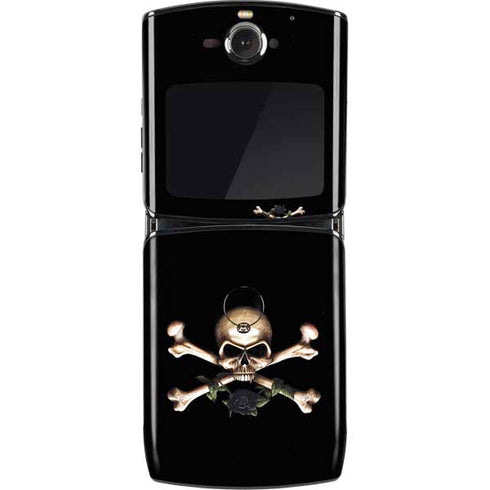 Alchemy Skull and Crossbones Motorola RAZR Skin