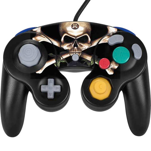 Alchemy Skull and Crossbones Nintendo GameCube Controller Skin