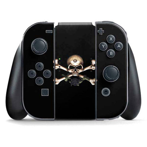 Alchemy Skull and Crossbones Nintendo Switch (2017-2021) Joy-Con Controller Skin