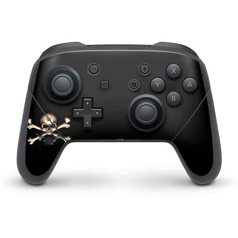 Alchemy Skull and Crossbones Nintendo Switch Pro Controller Skin