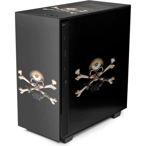 Alchemy Skull and Crossbones NZXT H510 Compact ATX Mid-Tower Case Skin