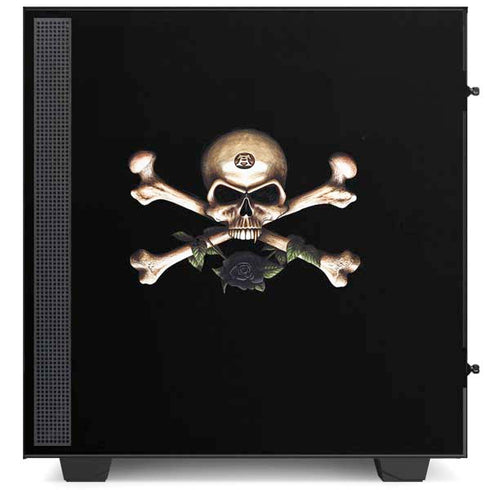 Alchemy Skull and Crossbones NZXT H510 Compact ATX Mid-Tower Case Skin