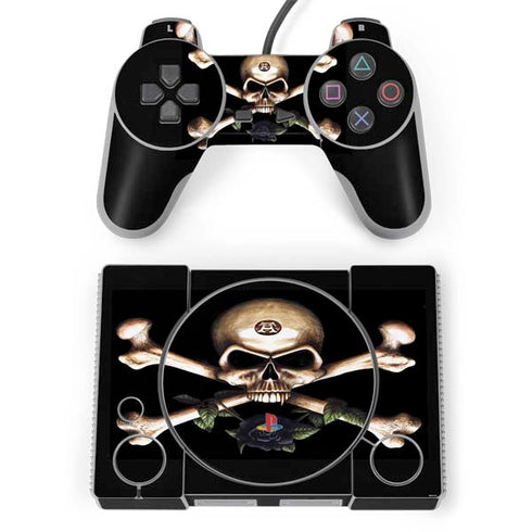 Alchemy Skull and Crossbones PlayStation Classic Bundle Skin