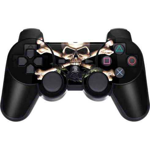 Alchemy Skull and Crossbones PS3 Dual Shock wireless controller Skin