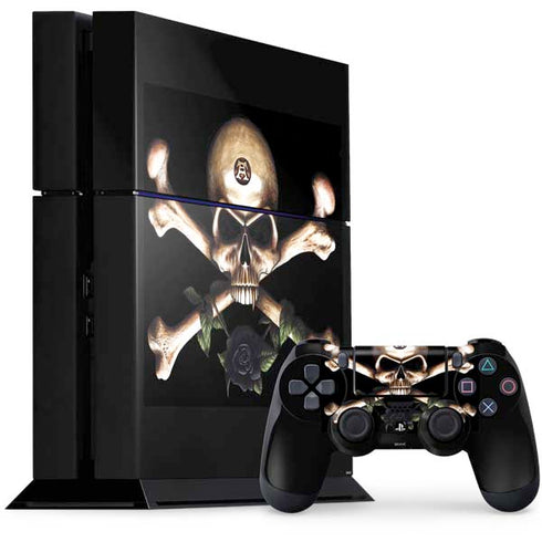 Alchemy Skull and Crossbones PS4 Console and Controller Bundle Skin
