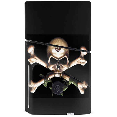 Alchemy Skull and Crossbones PS5 Slim Disk Bundle Skin