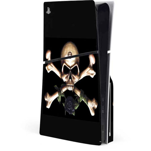Alchemy Skull and Crossbones PS5 Slim Disk Console Skin