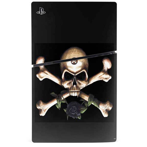 Alchemy Skull and Crossbones PS5 Slim Digital Edition Bundle Skin
