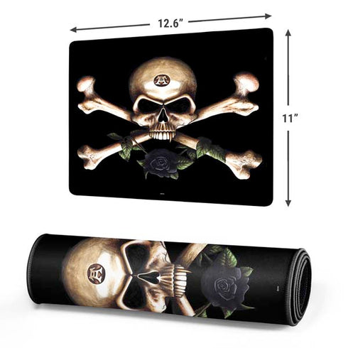 Alchemy Skull and Crossbones Gaming Mouse Pad