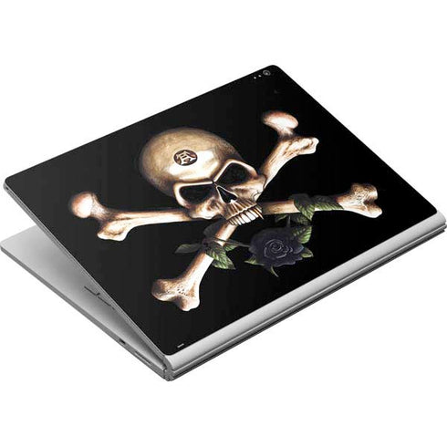 Alchemy Skull and Crossbones Surface Book Skin