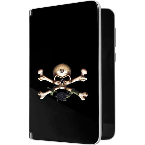 Alchemy Skull and Crossbones Surface Duo Skin