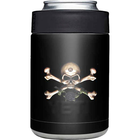 Alchemy Skull and Crossbones Yeti Colster Can Insulator Skin