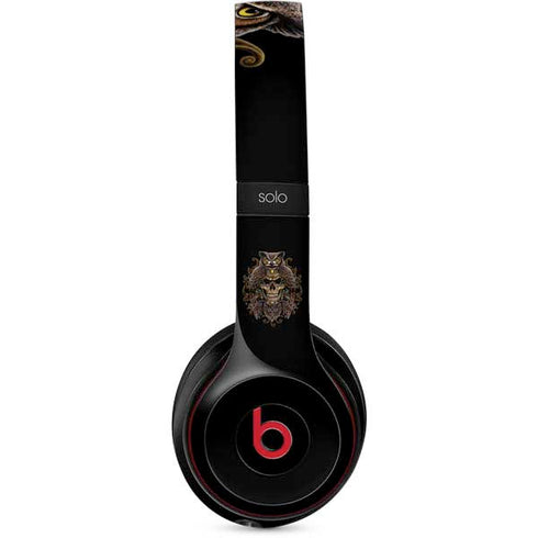 Skull and Owl by Sarah Richter Beats Solo 2 Wireless Skin