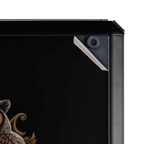 Skull and Owl by Sarah Richter Cooler Master MasterBox Q300L Mini Tower Skin