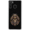 Skull and Owl by Sarah Richter Galaxy A21 Clear Case