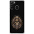 Skull and Owl by Sarah Richter Galaxy A21 Clear Case