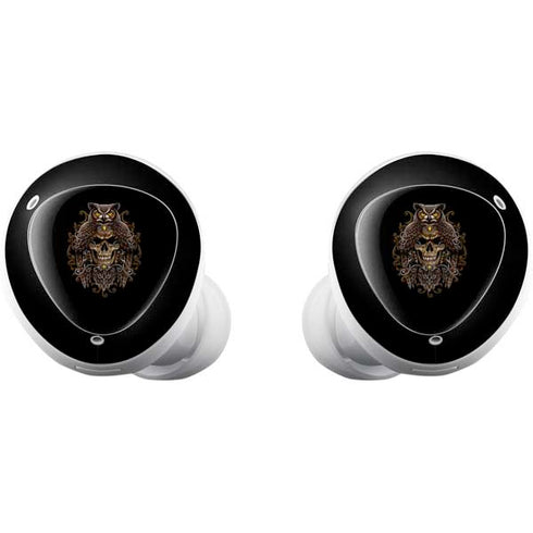 Skull and Owl by Sarah Richter Galaxy Buds Plus Skin