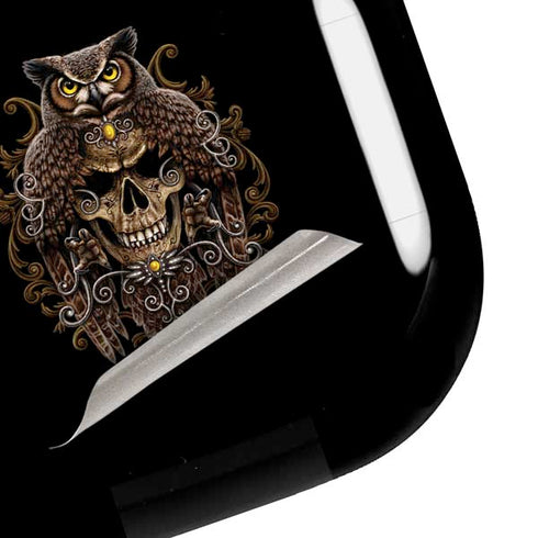Skull and Owl by Sarah Richter Galaxy Buds Pro Skin