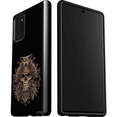 Skull and Owl by Sarah Richter Galaxy Note20 5G Pro Case