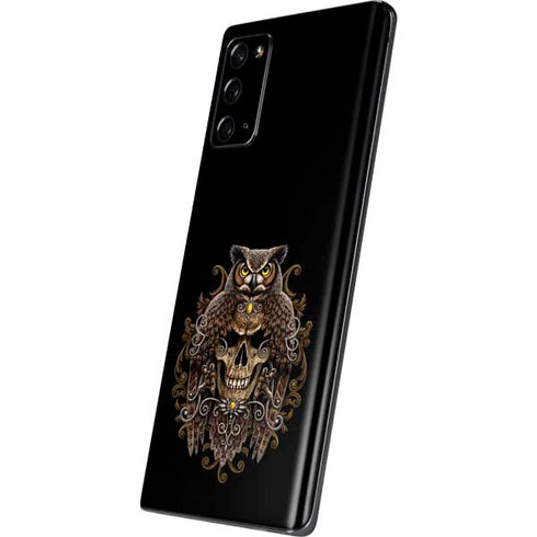 Skull and Owl by Sarah Richter Galaxy Note20 5G Skin
