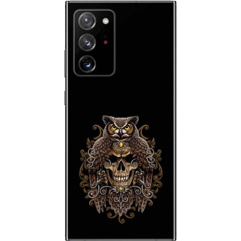 Skull and Owl by Sarah Richter Galaxy Note20 Ultra 5G Skin
