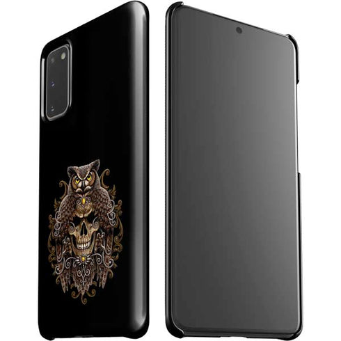 Skull and Owl by Sarah Richter Galaxy S20 Lite Case