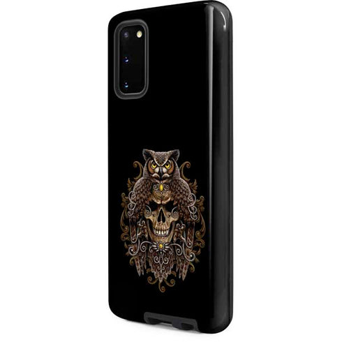 Skull and Owl by Sarah Richter Galaxy S20 Pro Case