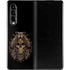 Skull and Owl by Sarah Richter Galaxy Z Fold3 5G Skin