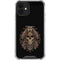 Skull and Owl by Sarah Richter iPhone 12 Clear Case