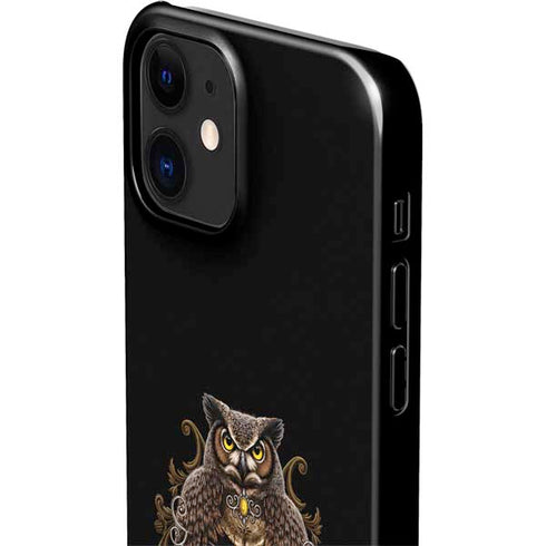 Skull and Owl by Sarah Richter iPhone 12 Mini Lite Case