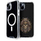 Skull and Owl by Sarah Richter iPhone 15 Plus MagSafe Case