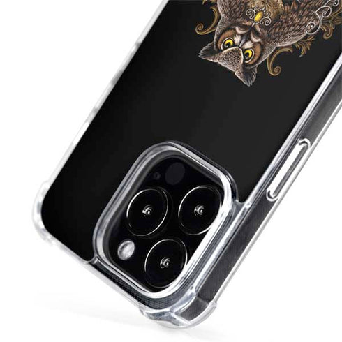 Skull and Owl by Sarah Richter iPhone 14 Pro Max MagSafe Case