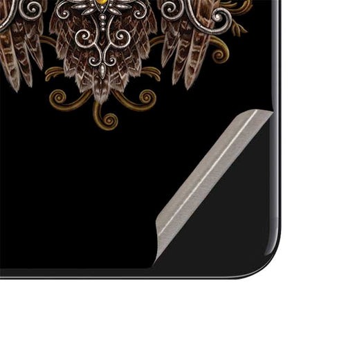 Skull and Owl by Sarah Richter iPhone SE (2nd & 3rd Gen) Skin