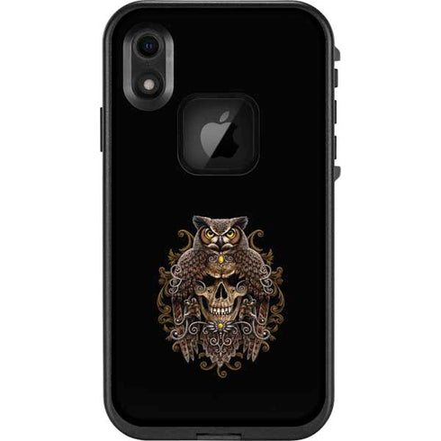 Skull and Owl by Sarah Richter LifeProof Fre iPhone Skin