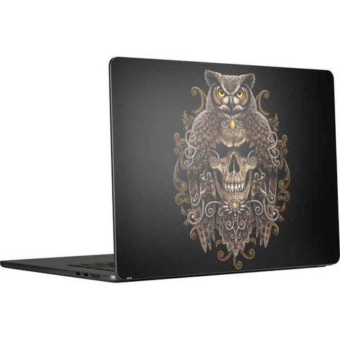 Skull and Owl by Sarah Richter MacBook Air 15 in (2023) Skin