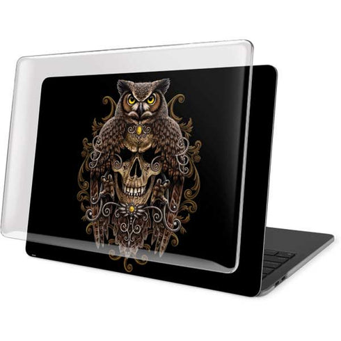 Skull and Owl by Sarah Richter MacBook Pro 13in (2020) Case plus Skin