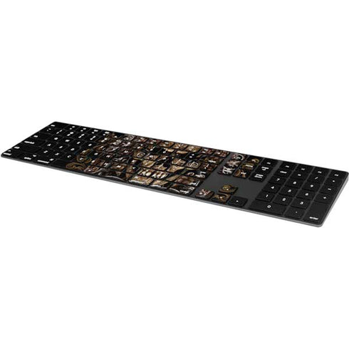 Skull and Owl by Sarah Richter Magic Keyboard with Numeric Keypad Skin