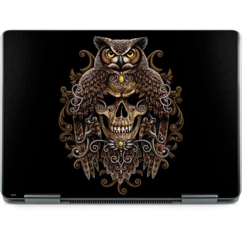 Skull and Owl by Sarah Richter Notebook 9 Pro 13in (2017) Skin