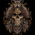 Skull and Owl by Sarah Richter Notebook 9 Pro 13in (2017) Skin
