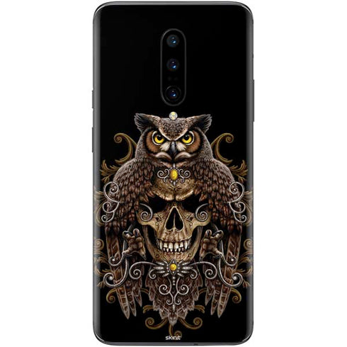 Skull and Owl by Sarah Richter OnePlus 7 Pro Skin