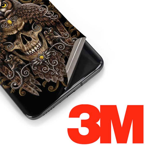 Skull and Owl by Sarah Richter OnePlus 7 Pro Skin